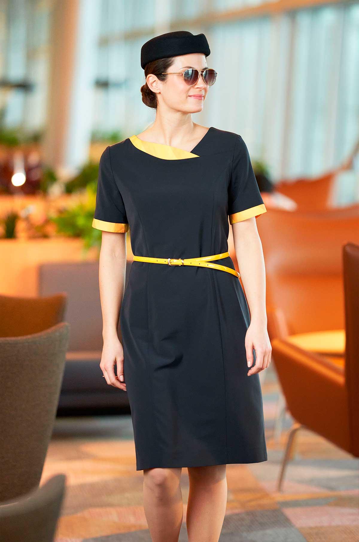 Flight attendant dress - Premium made-to-fit uniforms - Olino